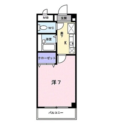 ミニョンガーデンの物件間取画像